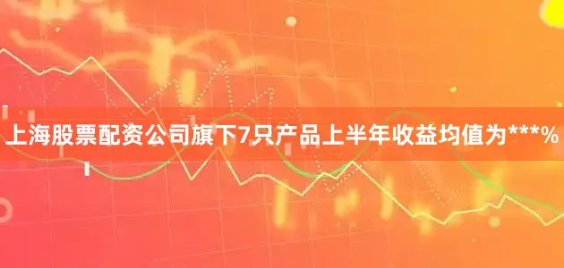 上海股票配资公司旗下7只产品上半年收益均值为***%